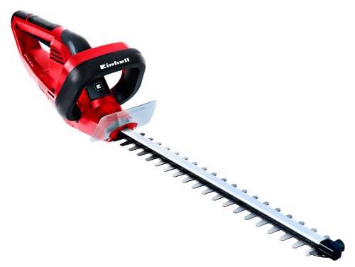 Einhell GH-EH 4245 Electric Hedge Trimmer -- 45cm (18 Inch) Cutting Length, Laser-Cut Diamond-Ground Steel Blades -- Lightweight Hedge Cutter, Powerful, Safe and Easy To Use