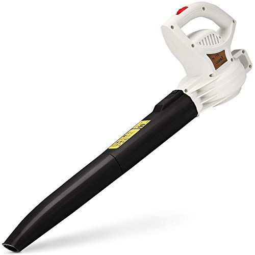 NETTA Leaf Blower - 3000W - Lightweight 1.8kg - Detachable Tubes to Save Space - Easy Click-In Assembly and Quick Start Button - Compact Design - 6M Power Cable