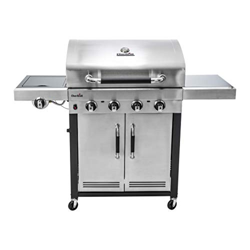 Char-Broil 140895 Advantage Series 445S - 4 Burner Gas Barbecue Grill with TRU-Infrared Technology, Stainless Steel Finish