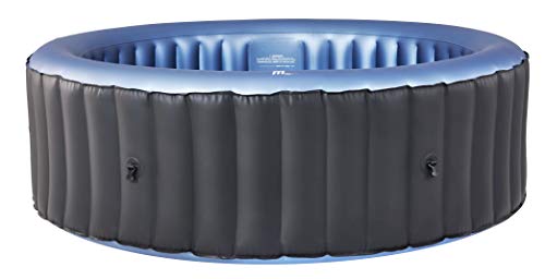 MSpa C-BE061 Bergen (2021 Model) 6 Person 4+2 Portable Round Hot Tub Bubble Spa Inflatable