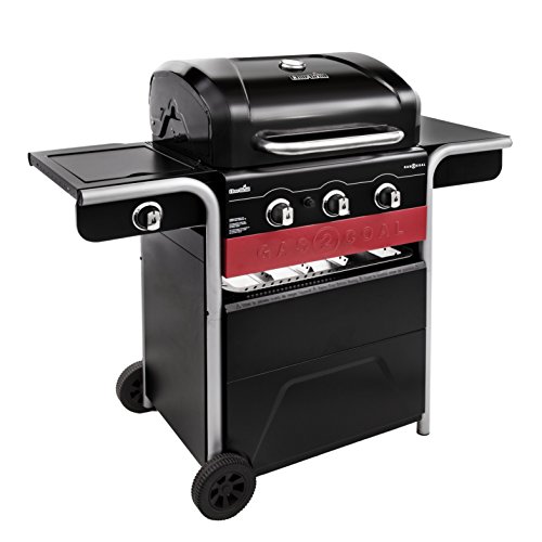 Char-Broil Gas2Coal Hybrid Grill - 3 Burner Gas & Coal Barbecue Grill, Black Finish