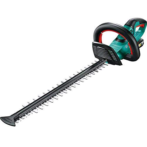 Bosch Cordless Hedge Trimmer AHS 50-20 LI (1 Battery, 18V System) - Easily Shape Your Garden with Cordless Freedom - Stroke Length 20mm